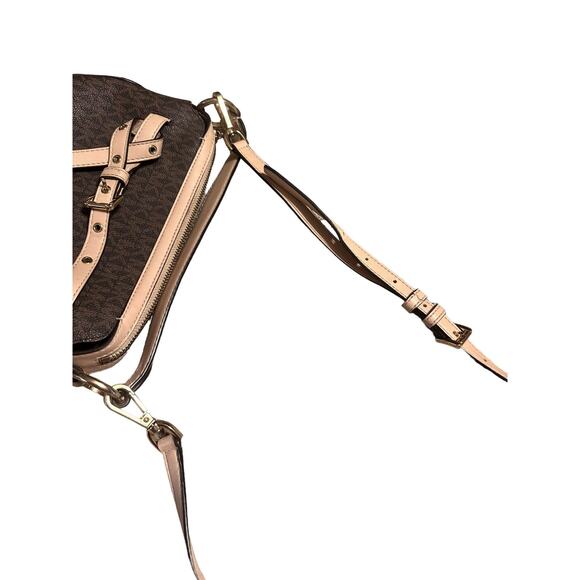 Michael Kors Emilia Medium Logo Shoulder Bag Adjustable Strap - Picture 9 of 9